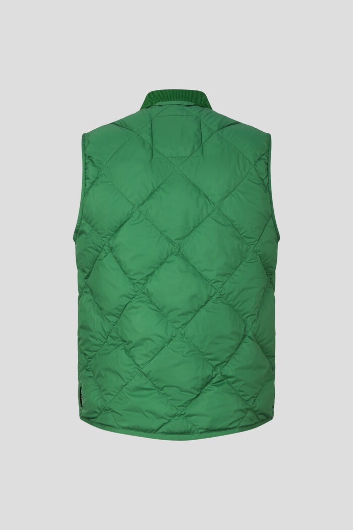 Rocco Down waistcoat in Green - 8