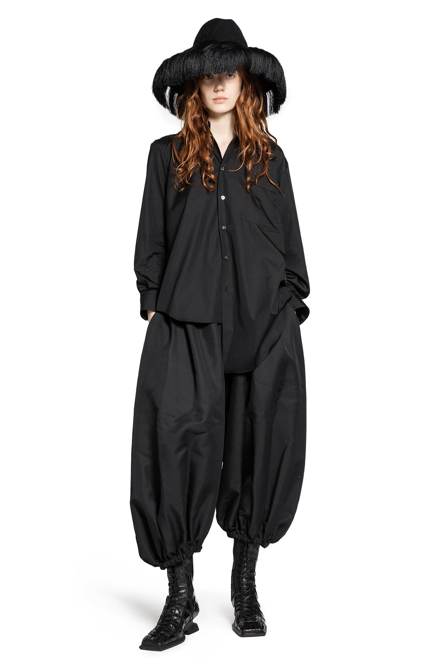 Spliced Nylon Pocket Shirt - 6