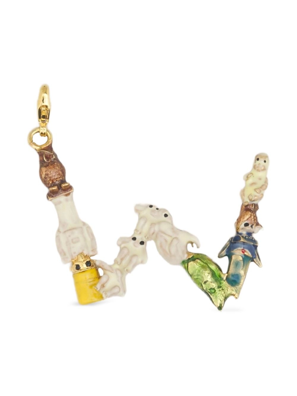 Alphabet W charm - 2