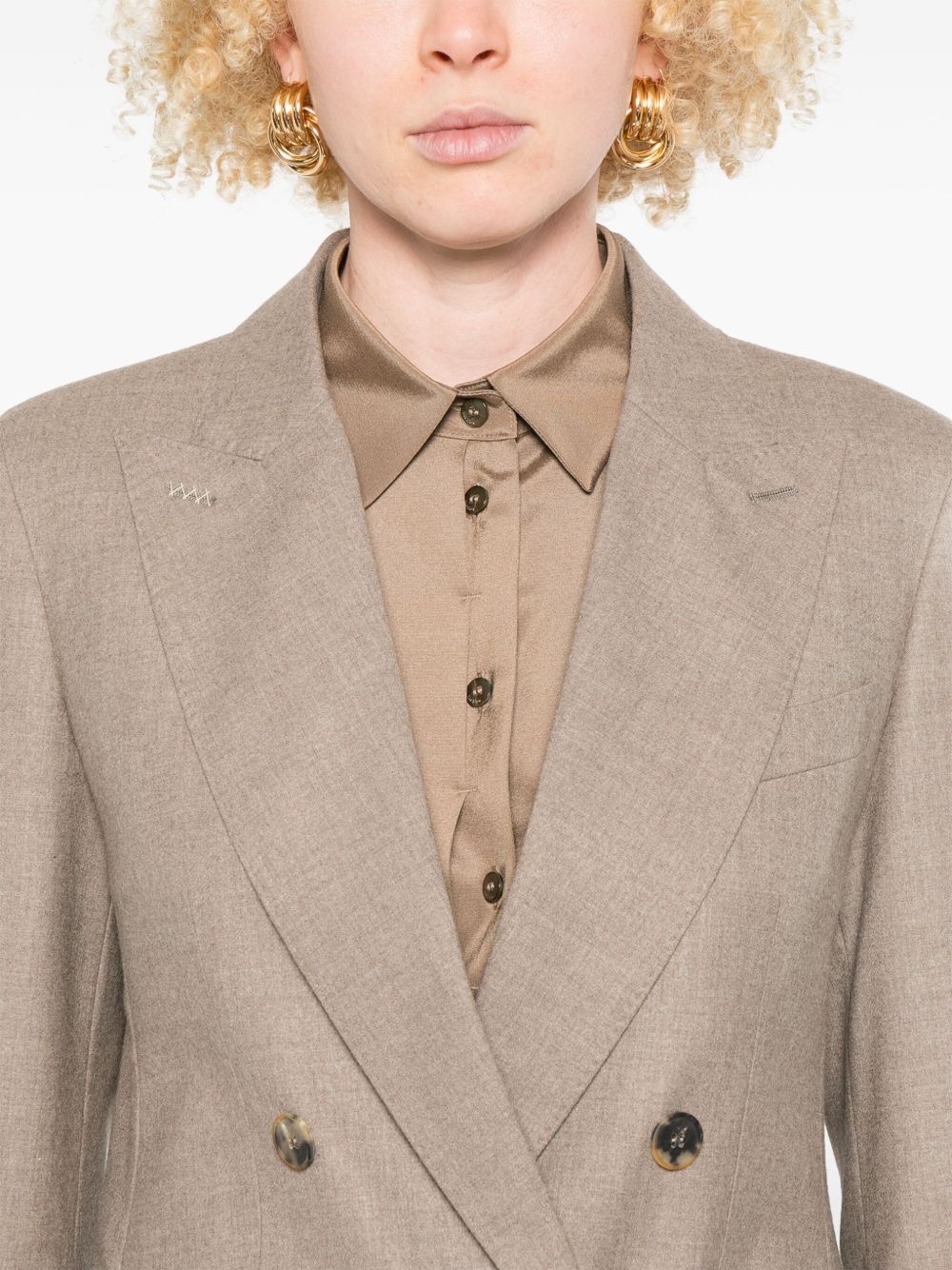 double-breasted blazer - 5