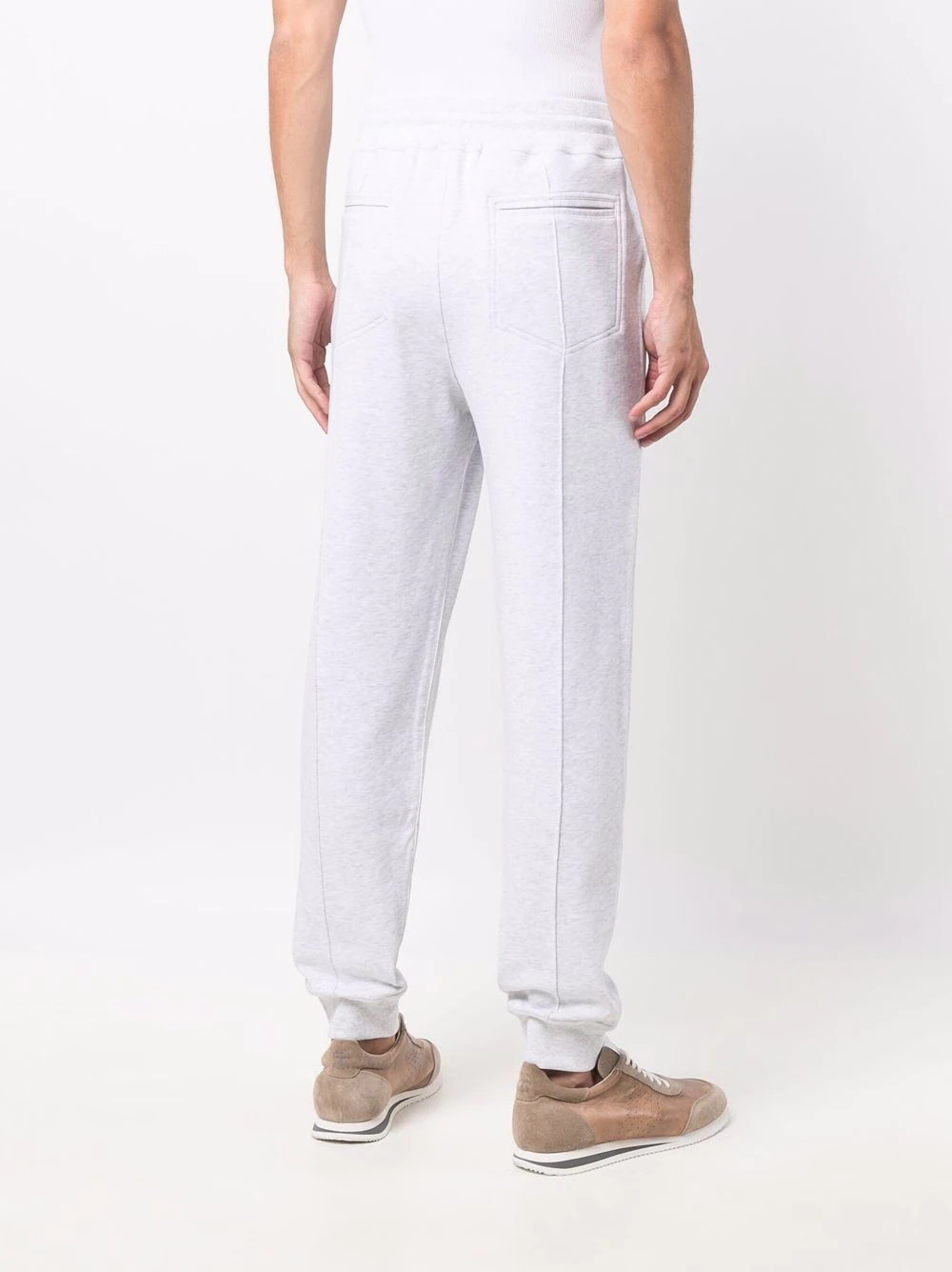 drawstring-waist track pants - 4