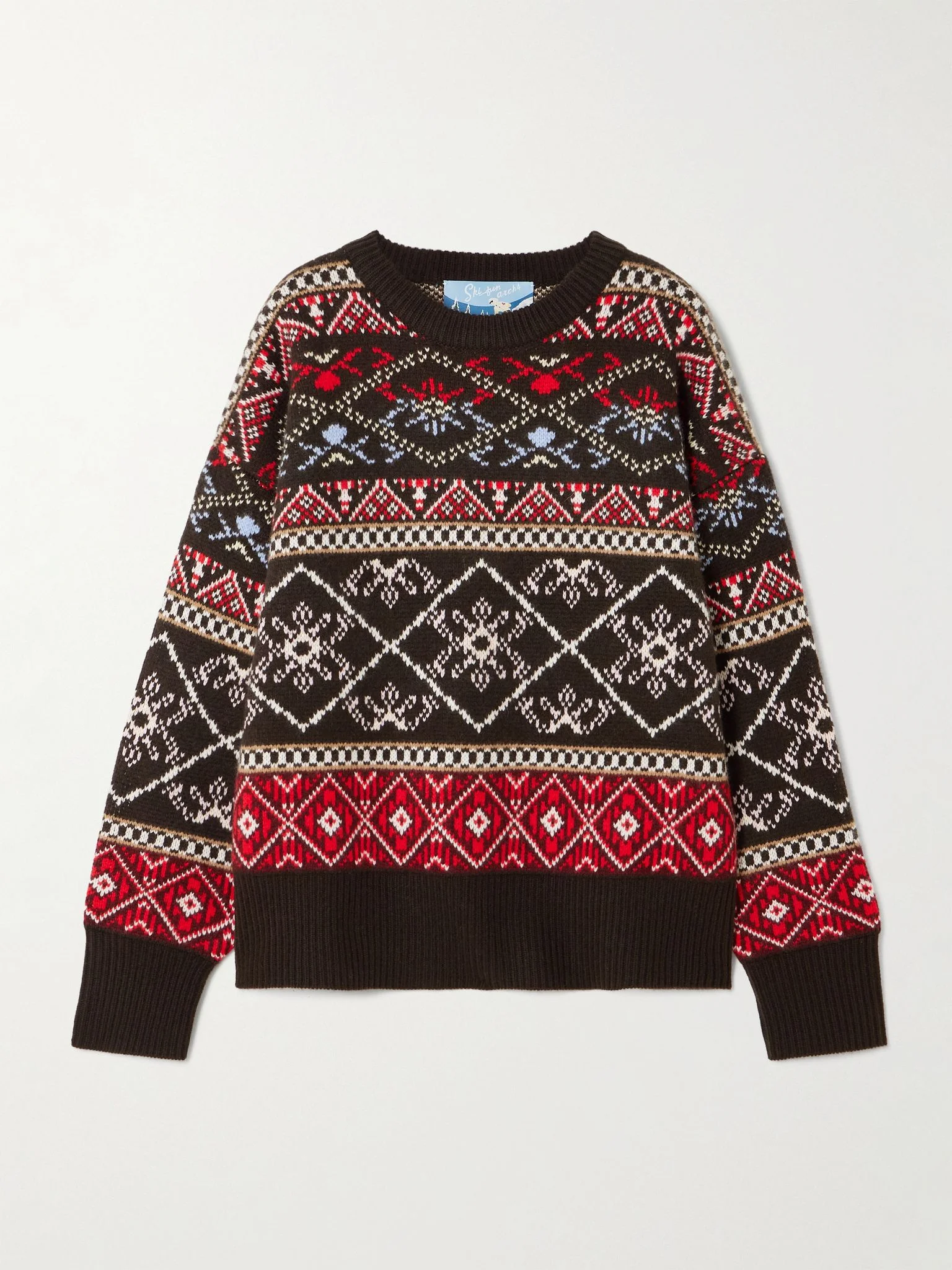 Snowmass Fair Isle cashmere sweater Multi - 1