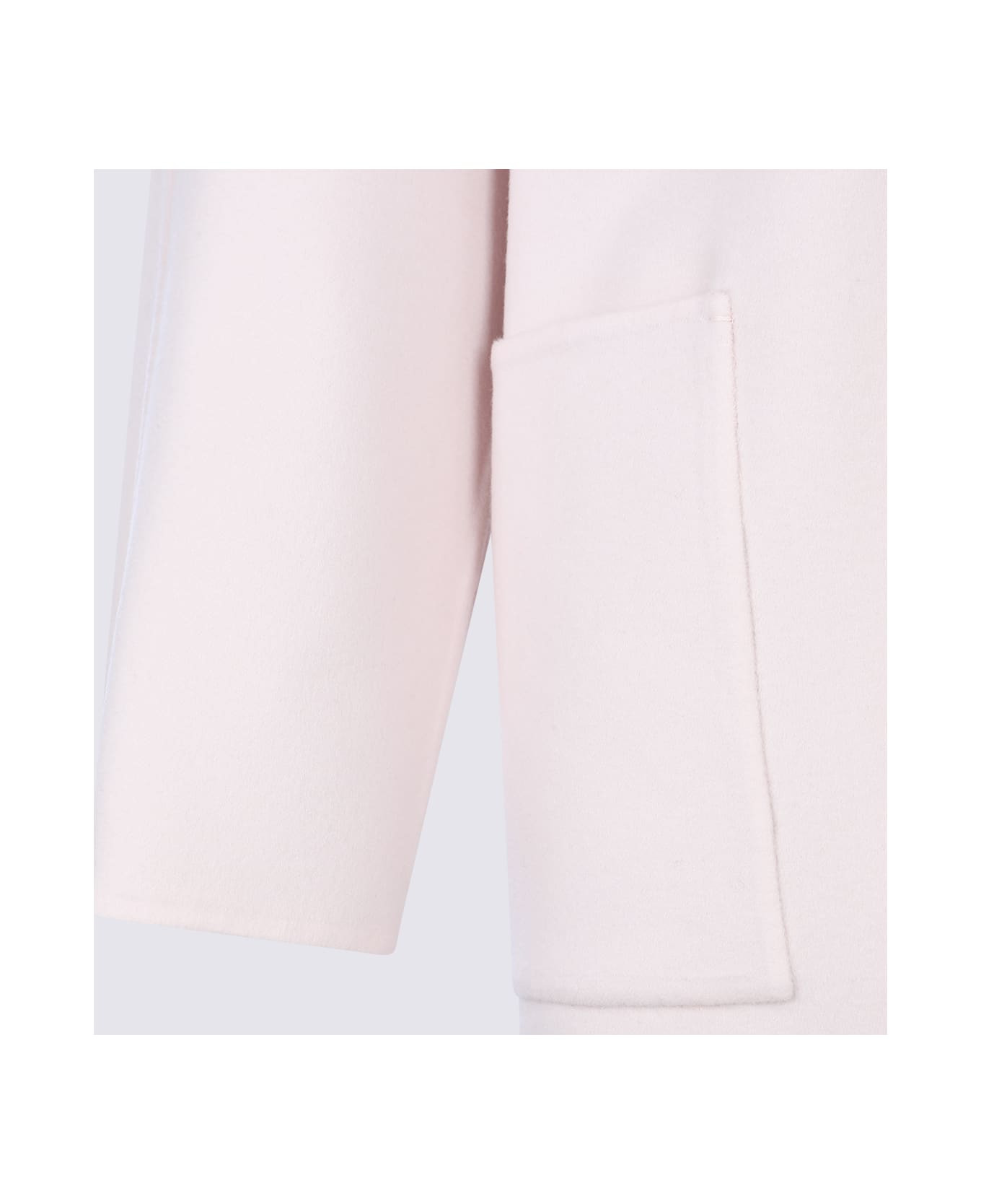 Light Pink Wool Coat - 4