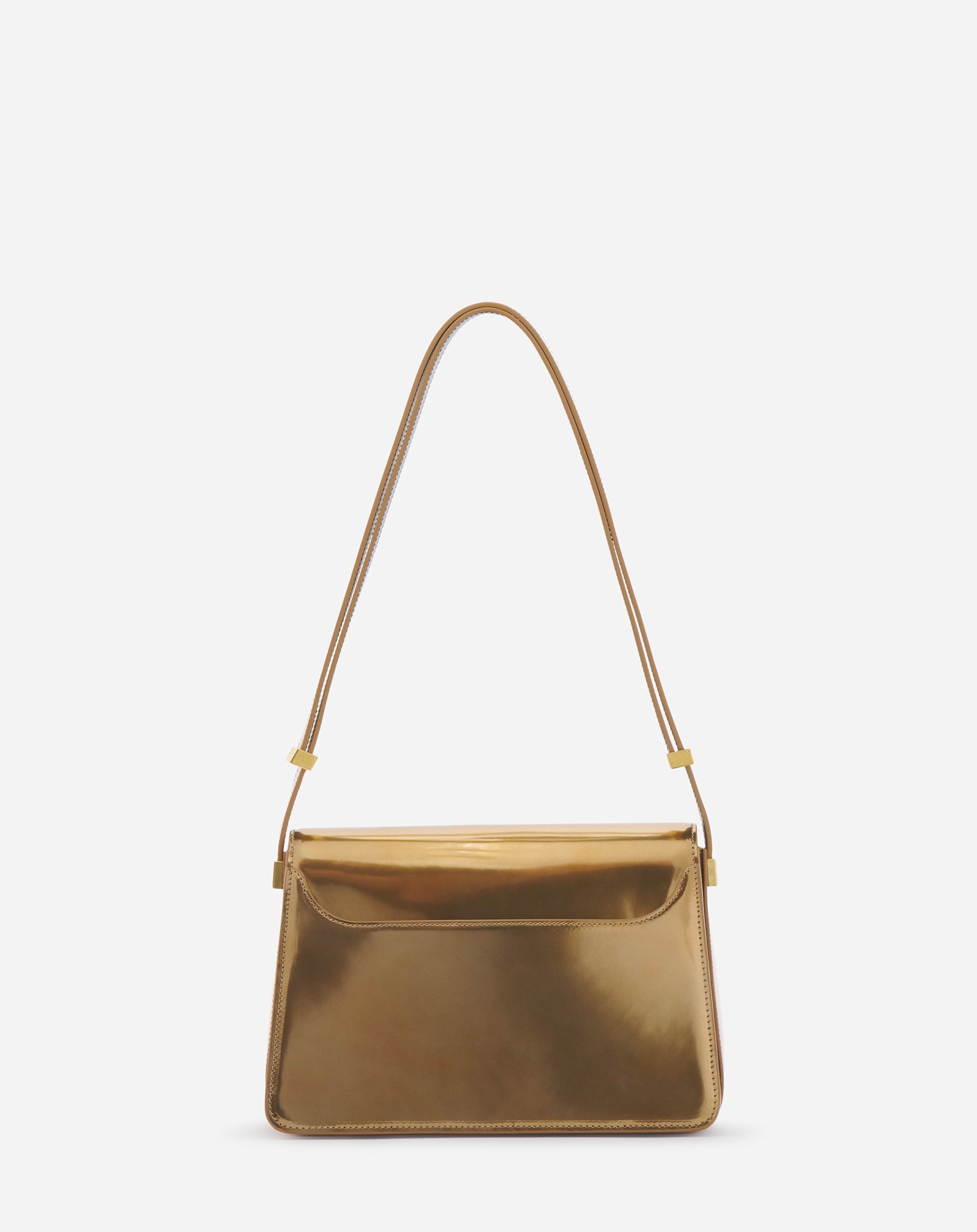 SMALL CONCERTO BAG IN METALLIC LEATHER - 4