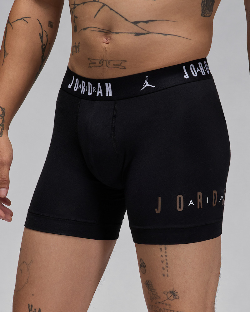 Jordan Jordan Dri-FIT Cotton Essentials Men's Flight Boxer Briefs (2-Pack) outlook