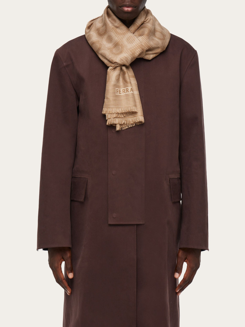 Gancini pattern scarf 3