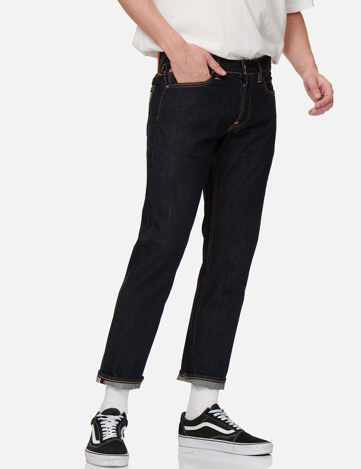 GODHEAD DARUMA AND KAMON SLIM STRAIGHT FIT JEANS #2010 - 4