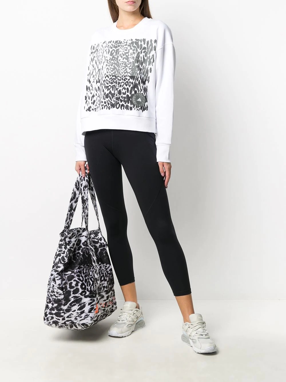 leopard-print sweatshirt - 2