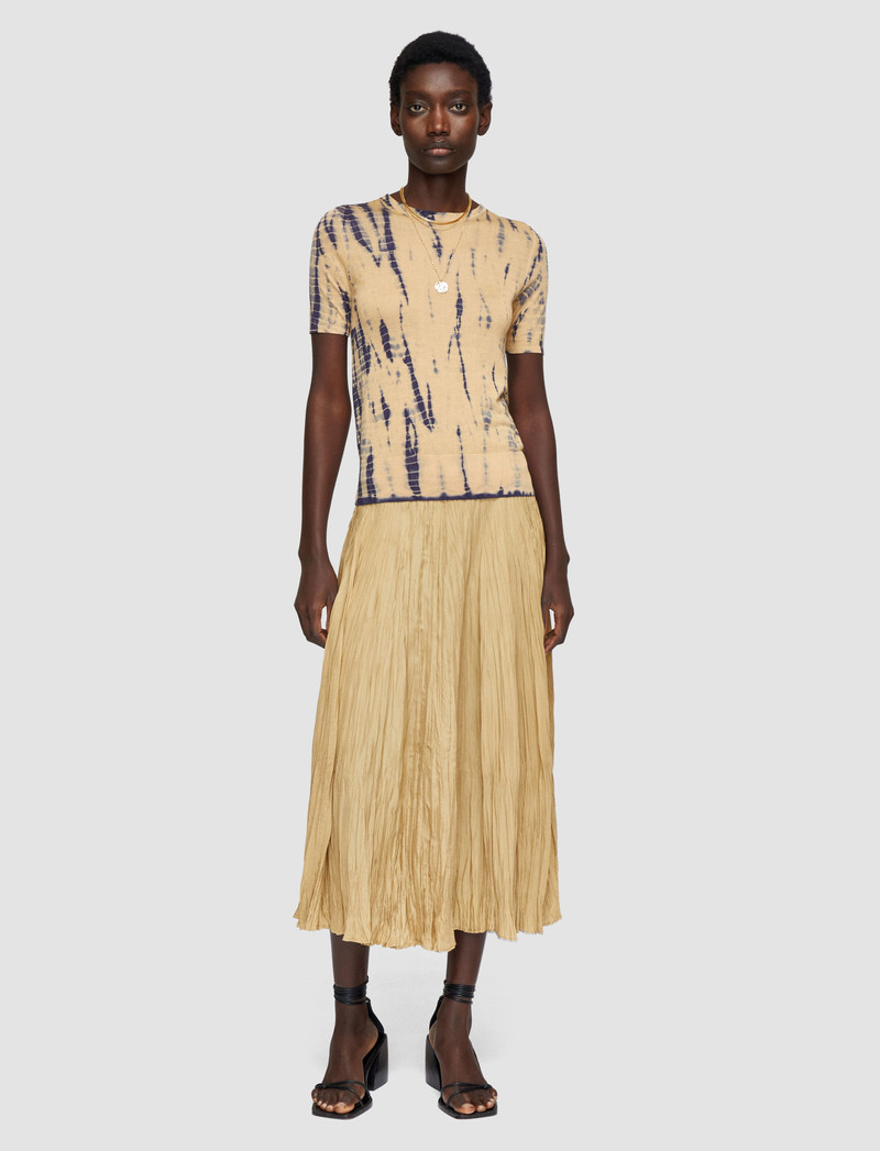 JOSEPH Sully Habotai Silk Skirt outlook