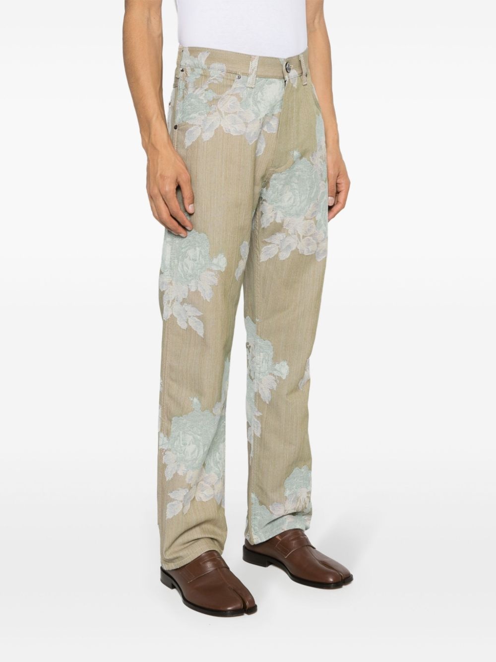 Ranch high-rise straight jeans - 7