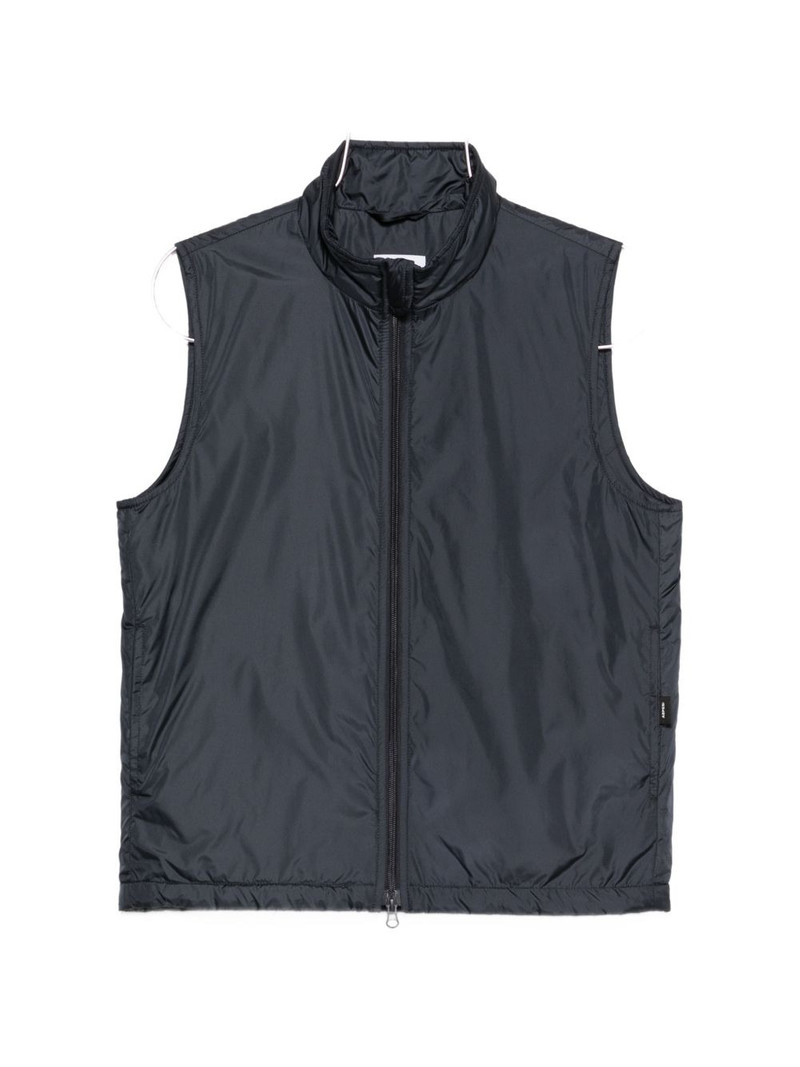 zip sleeveless gilet 1
