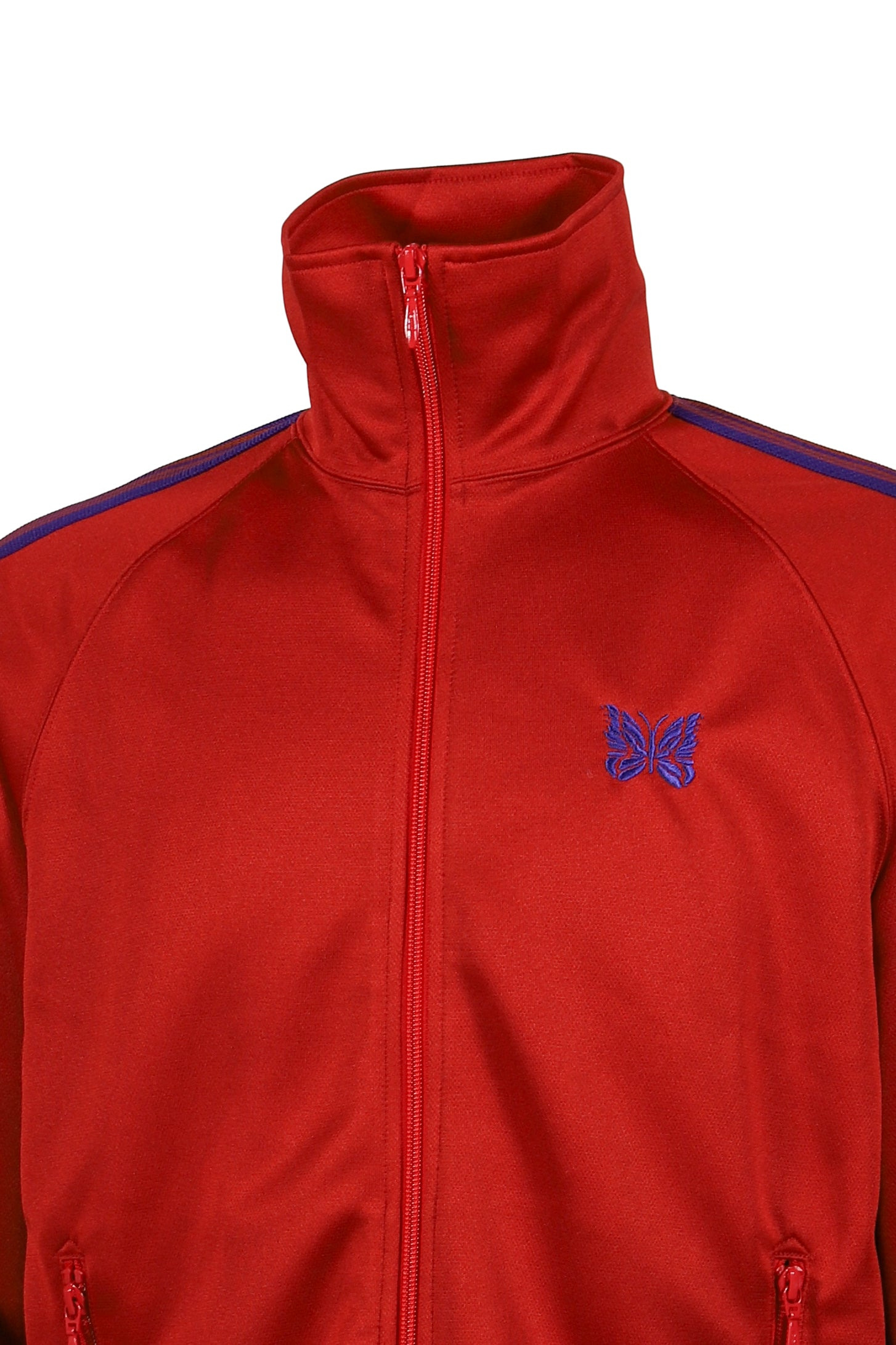 TRACK JACKET - POLY SMOOTH / RED - 8