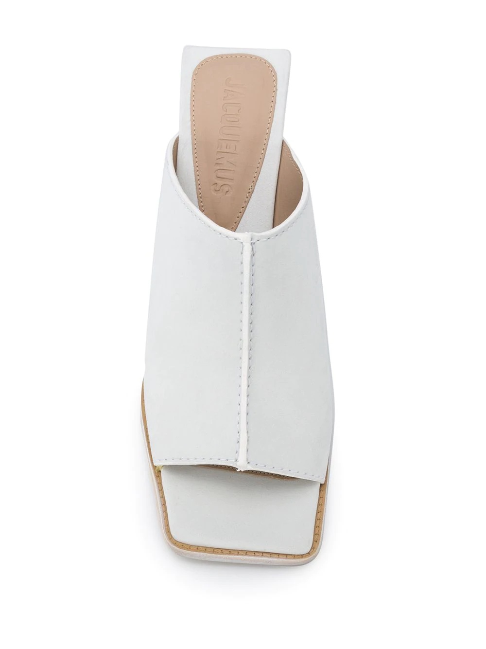 square-toe mules - 4