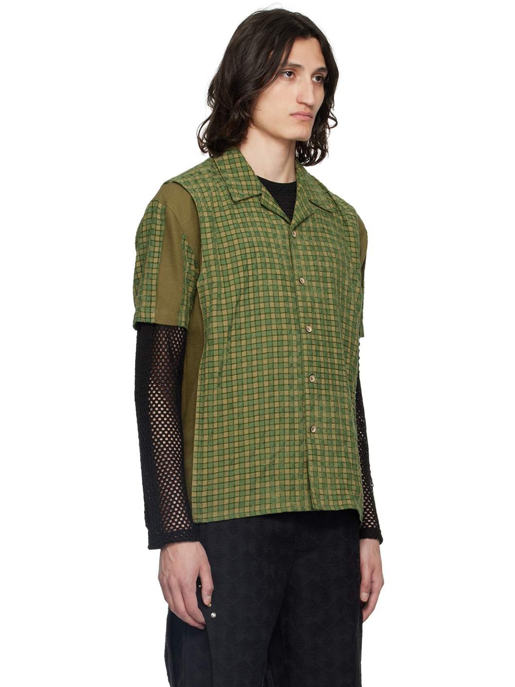 Green Aprol Shirt - 2