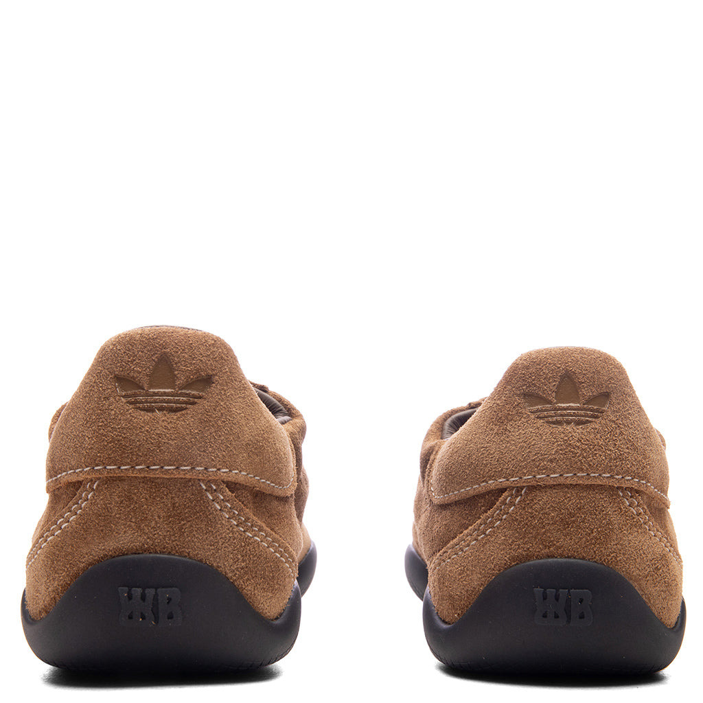 ADIDAS ORIGINALS X WALES BONNER KARINTHA SUEDE - SUPPLIER COLOUR/EARTH STRATA/UTILITY BLACK - 4