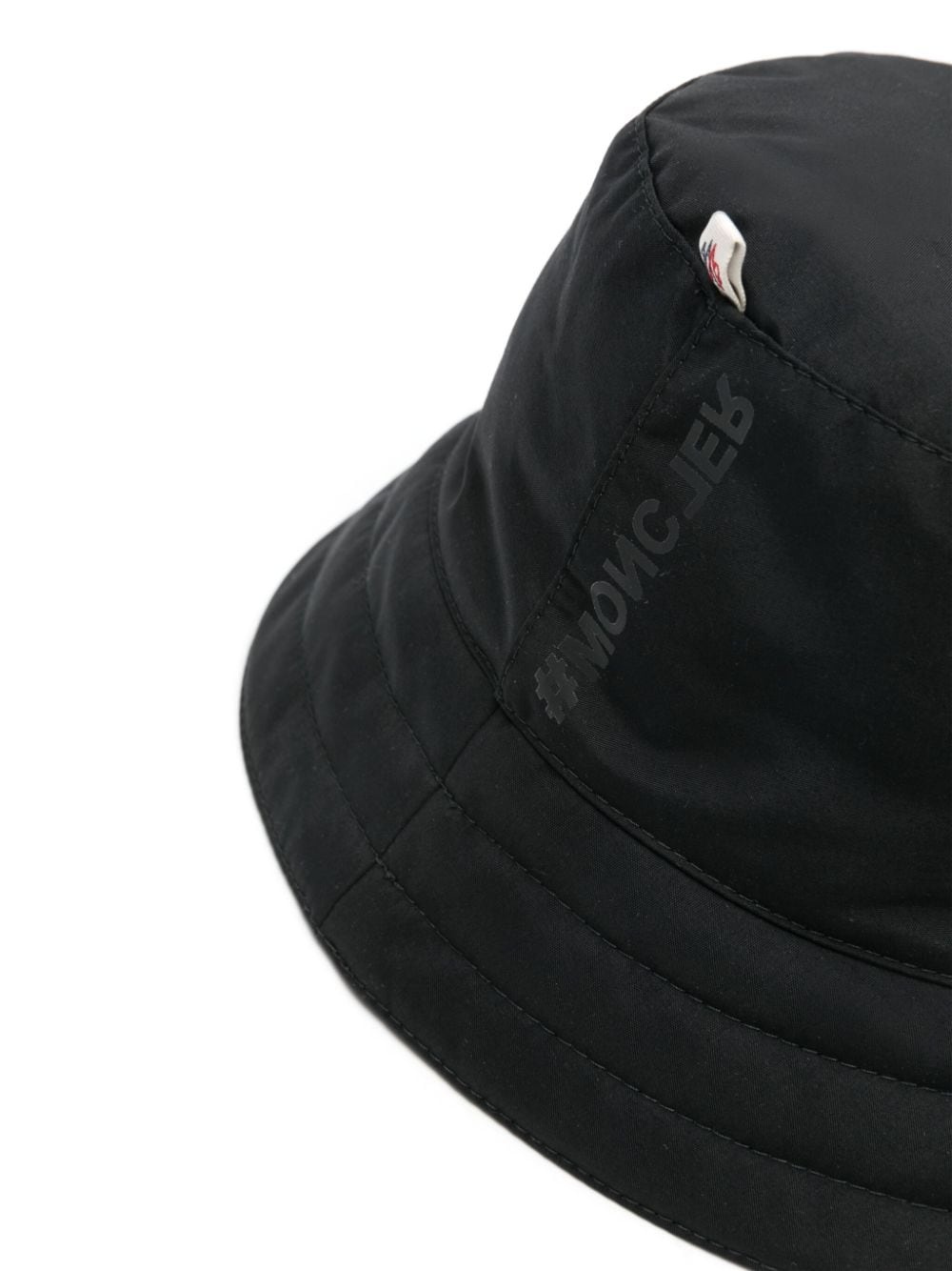 rubberised-logo bucket hat - 2