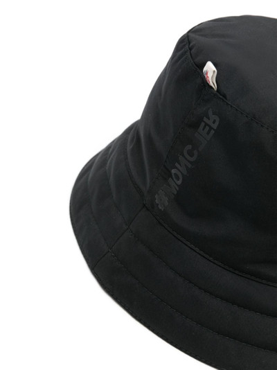Moncler Grenoble rubberised-logo bucket hat outlook