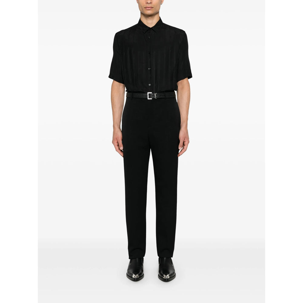 Saint Laurent Black Shirts Men - 4