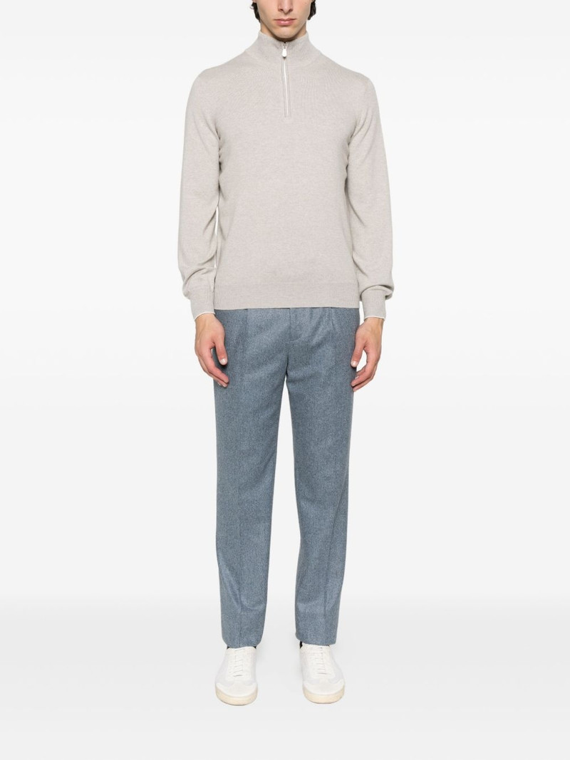 Brunello Cucinelli zip-up sweater outlook