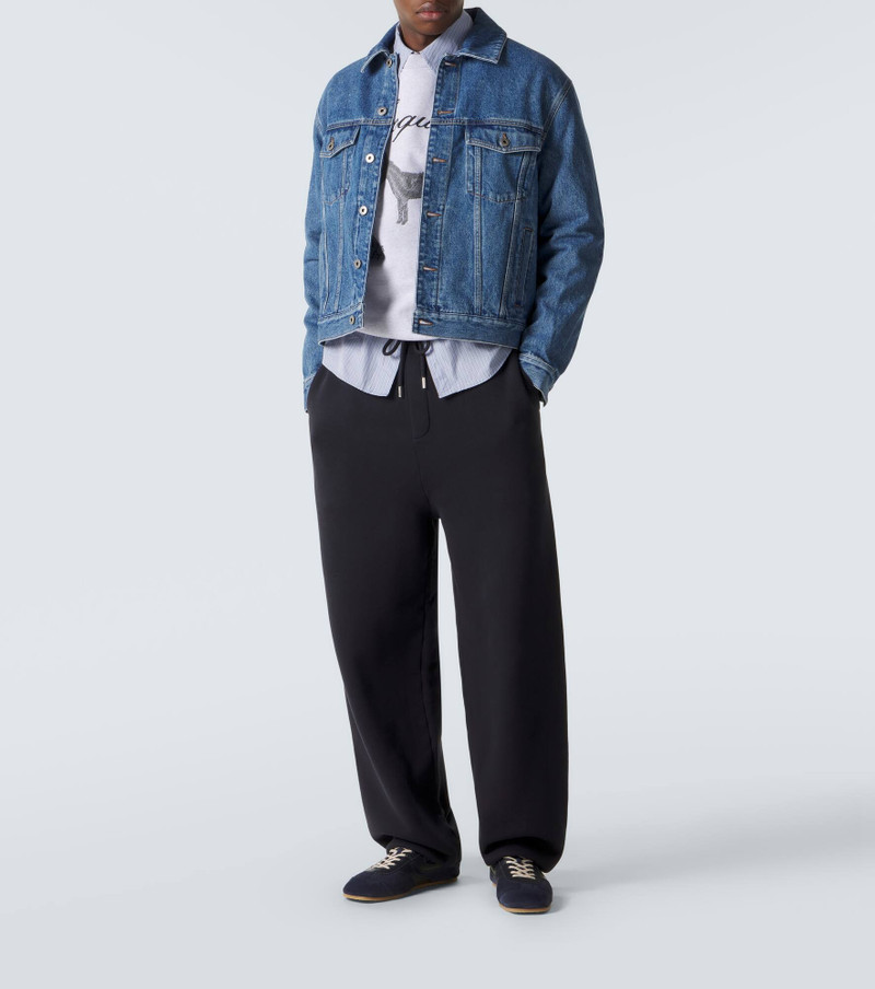 JACQUEMUS Torneo cotton jersey sweatpants outlook