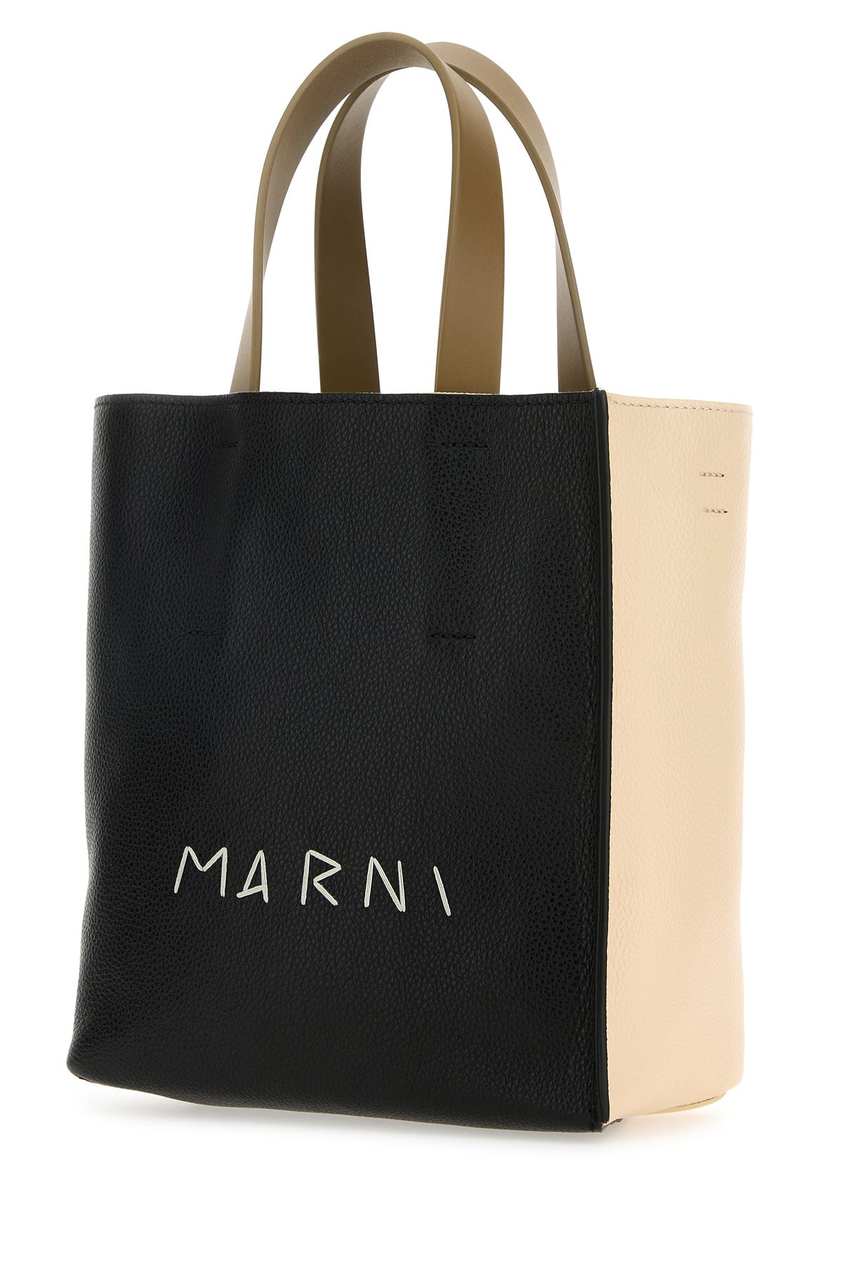 Black leather mini Museo handbag - 2