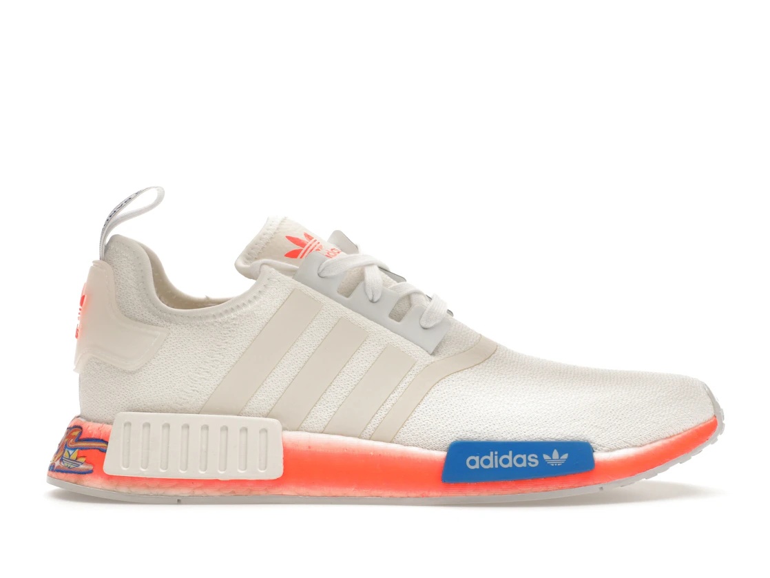 adidas NMD_R1 Cloud White Orange - 1