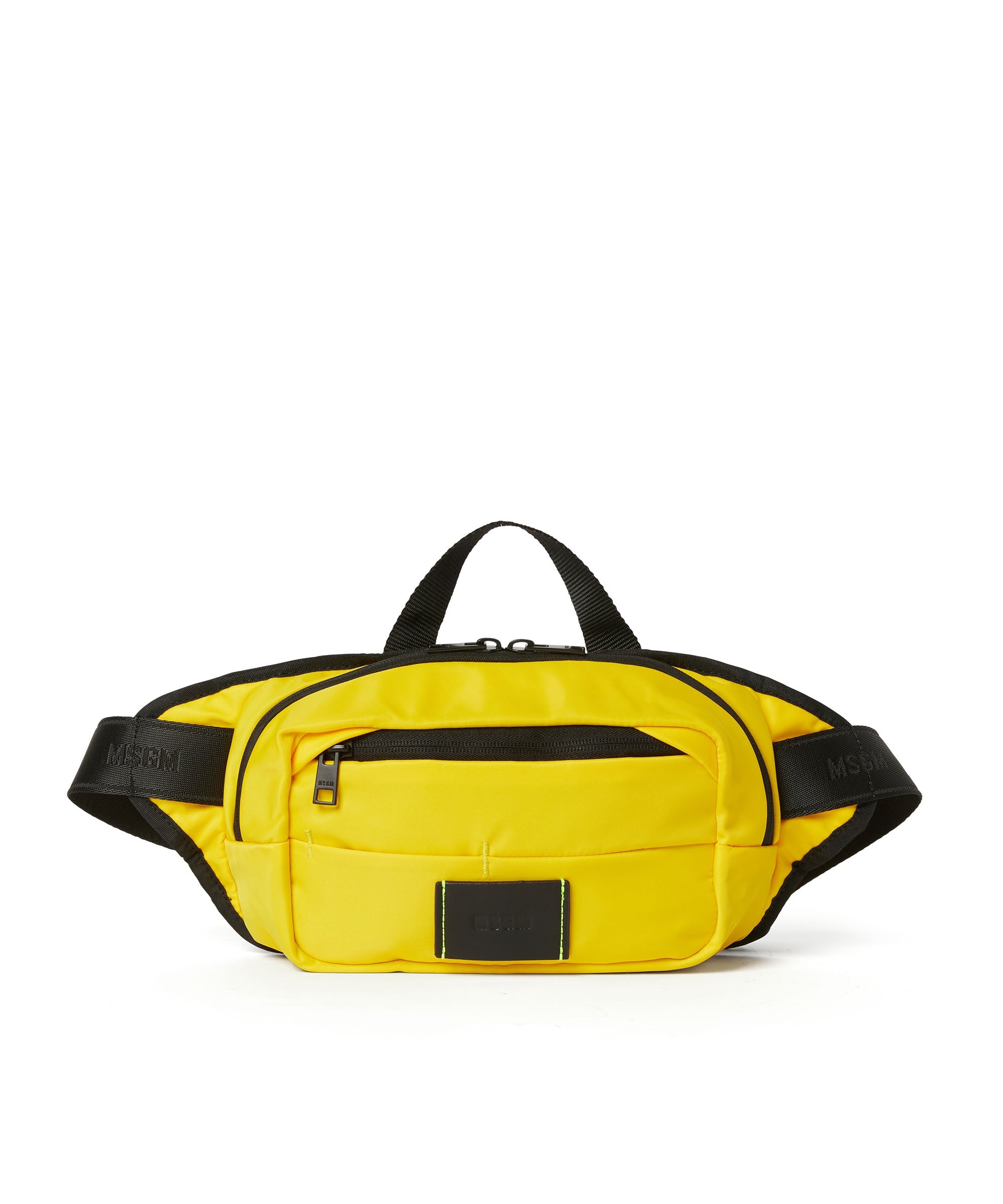 MSGM signature nylon waist bag - 1