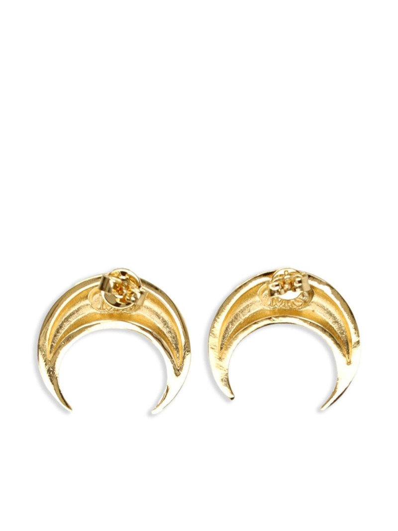 Marine Serre mini Crescent Moon earrings outlook