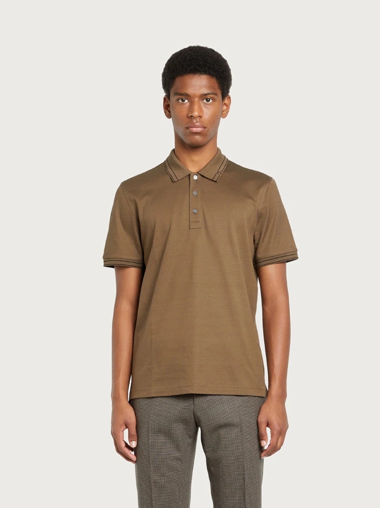 COTTON PIQUET POLO - 2