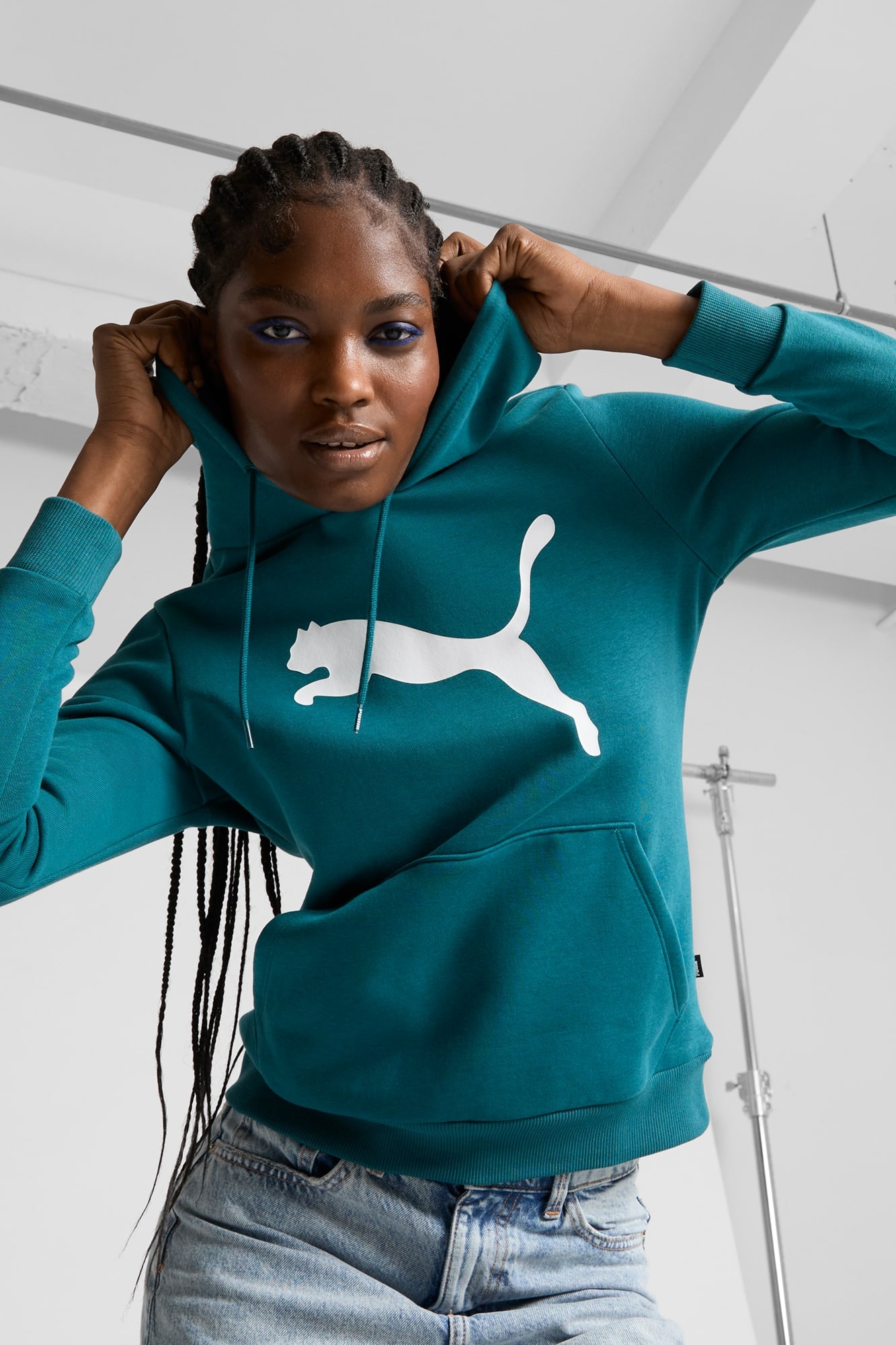 Essentials Big Cat Logo Women's Hoodie - 3