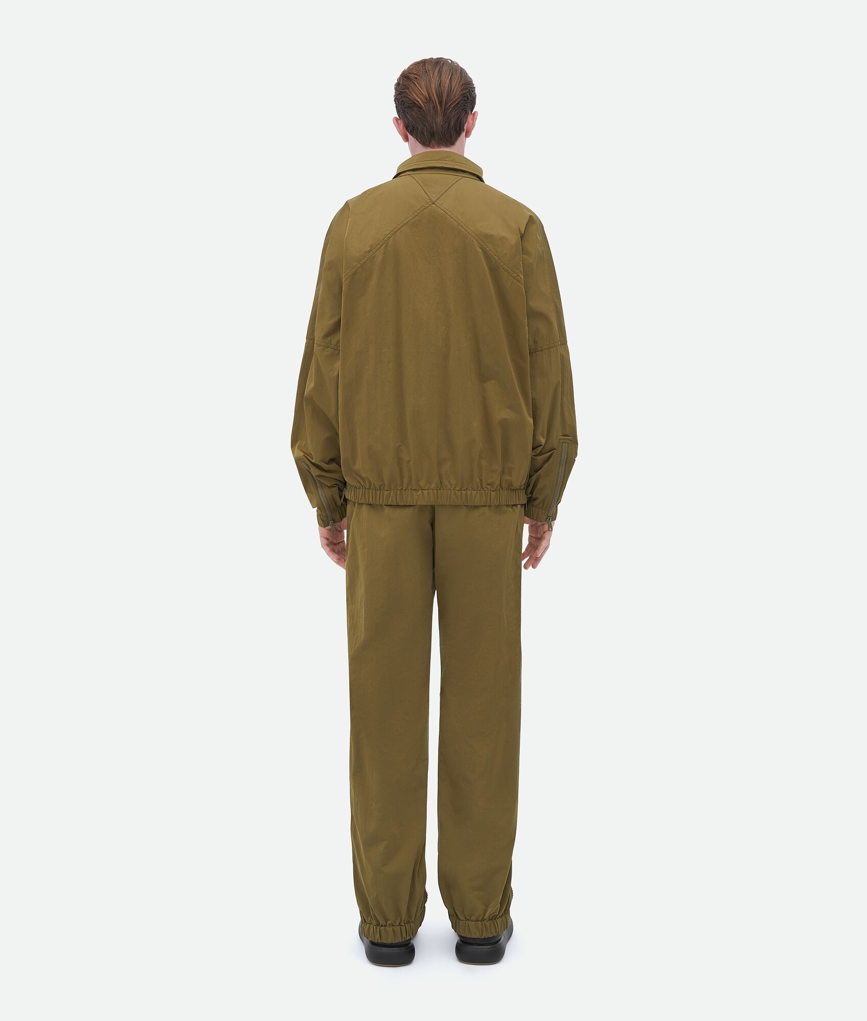 zipped nylon jacket - 3