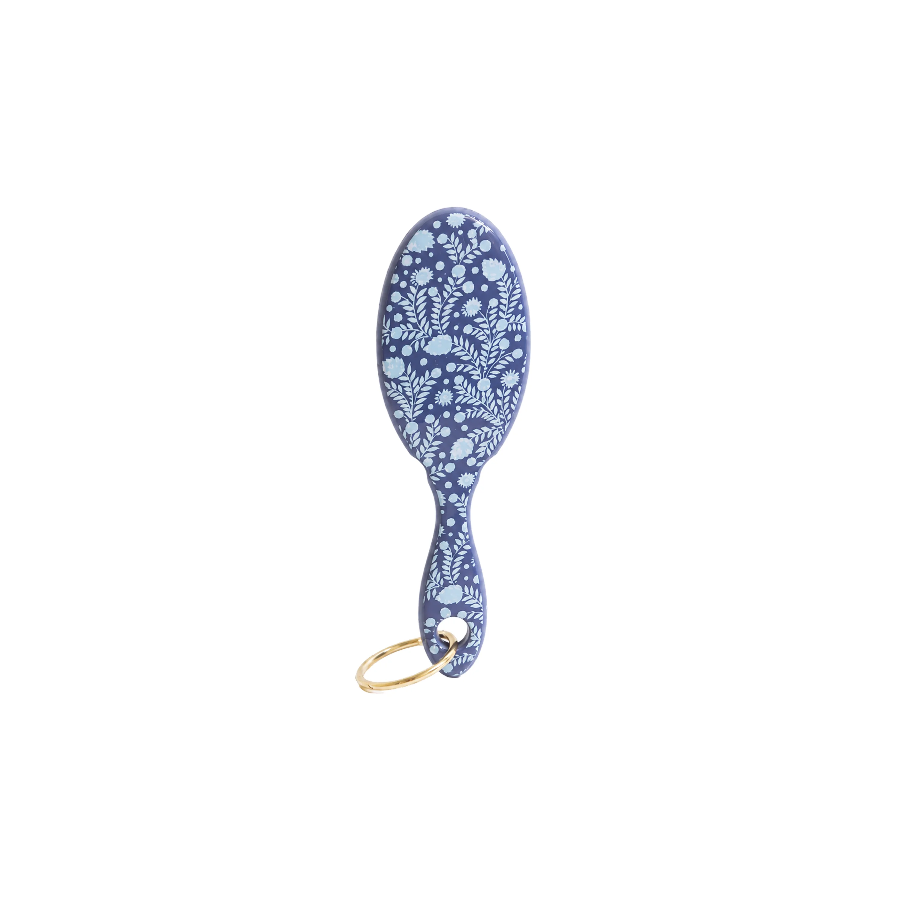 Hill House x Wet Brush Keychain Detangler - Cornflower Ditsy Thistle - 1