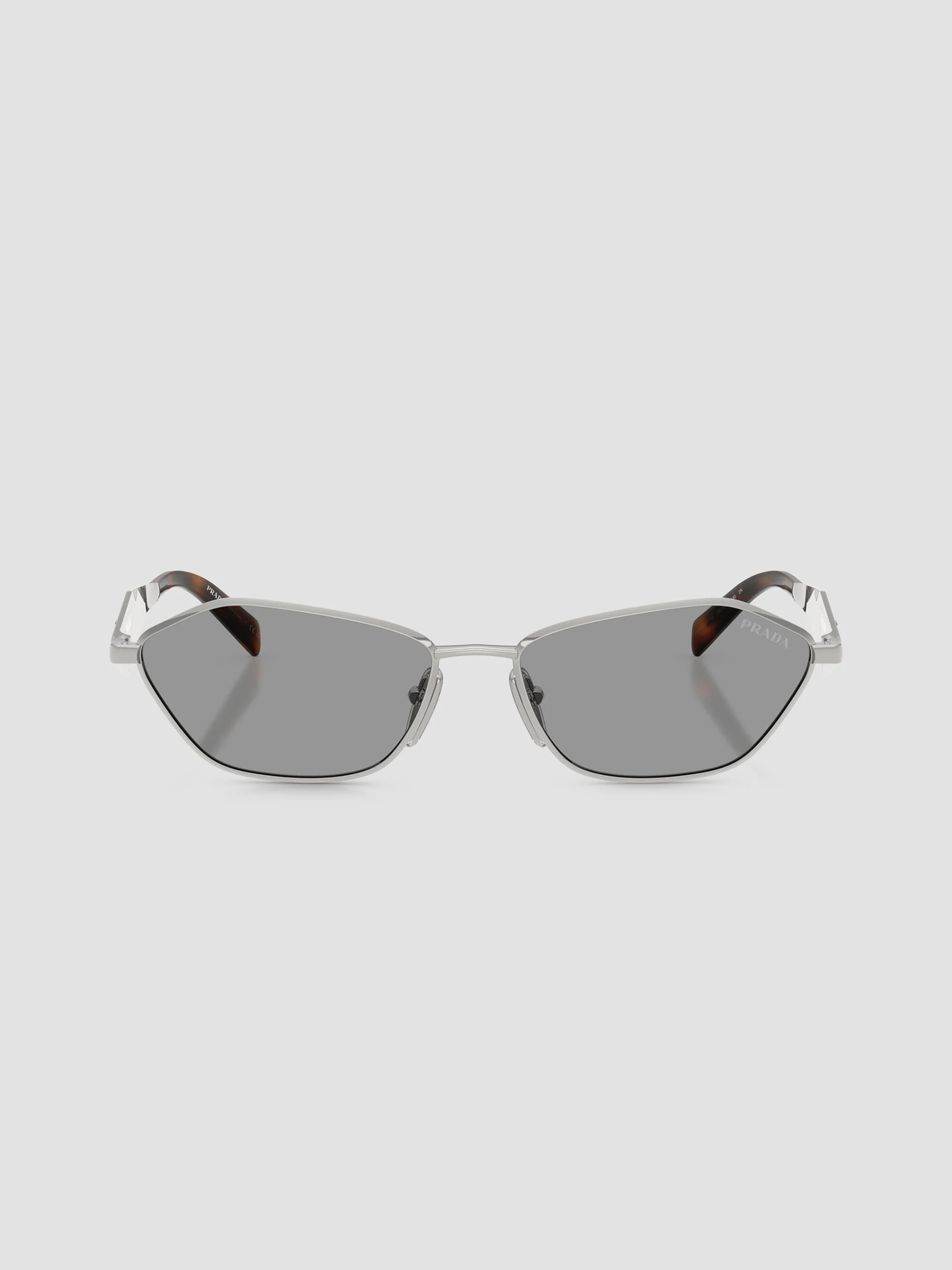 Women's 57MM Geometric Sunglasses - Silver - 1