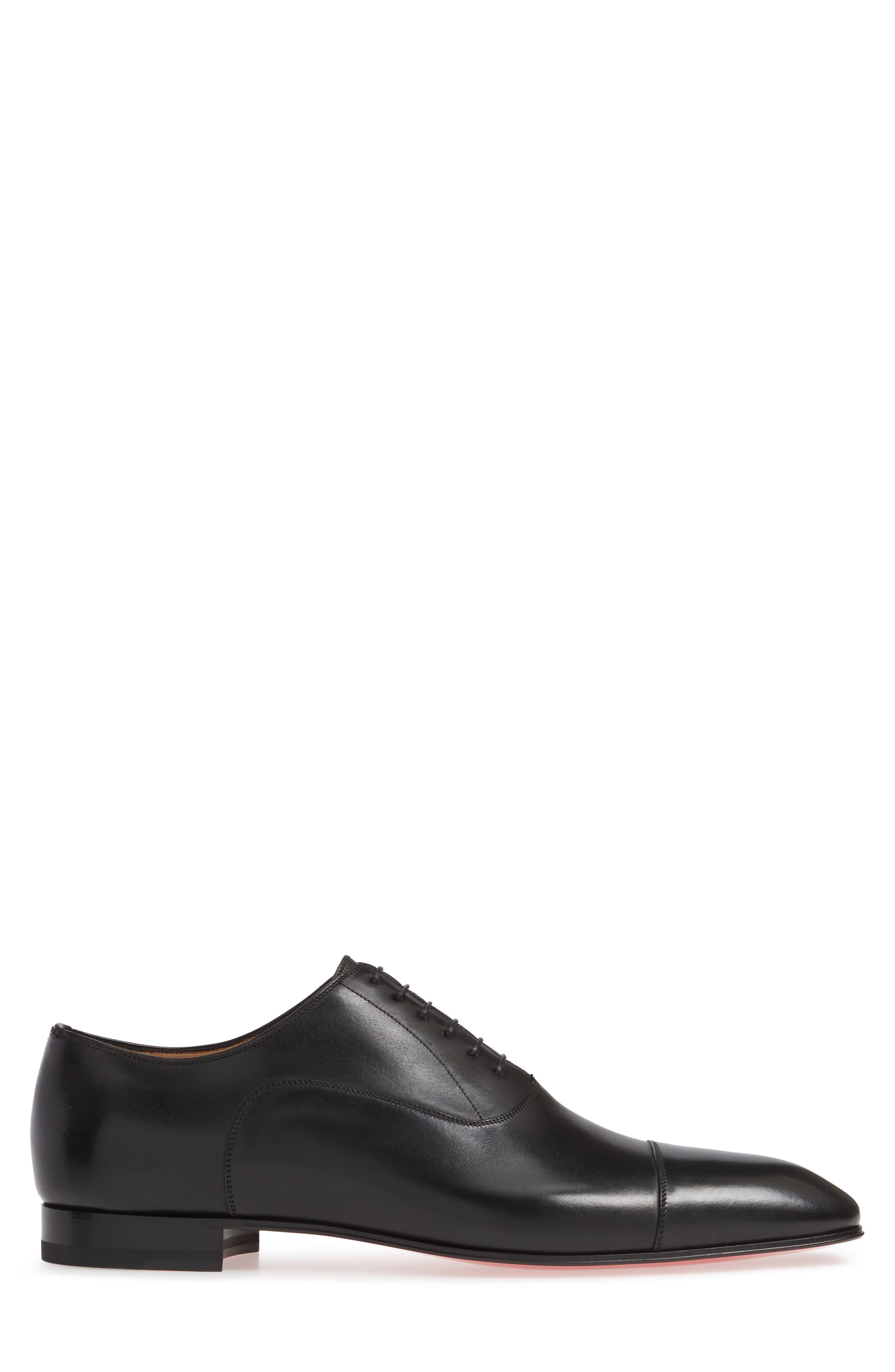 Christian Louboutin Greggo Cap Toe Oxford in Bk01 Black at Nordstrom - 3