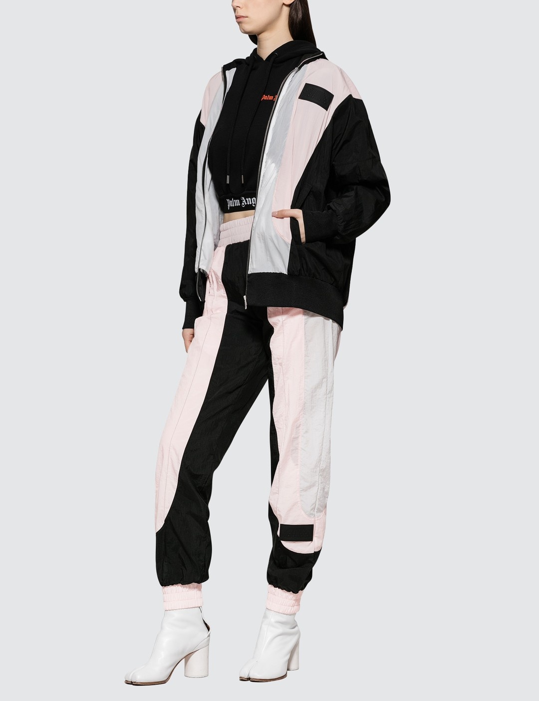 COLOR BLOCK TRACK JACKET - 4