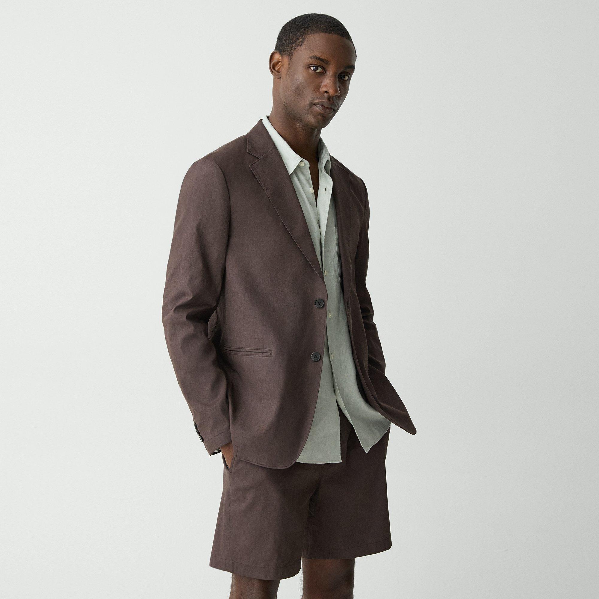 Clinton Blazer in Good Linen - 3