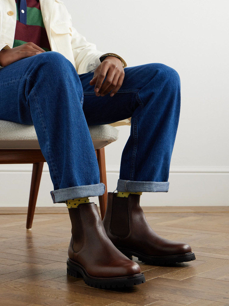 Church's Cornwood 3 Full-Grain Leather Chelsea Boots Dark brown outlook