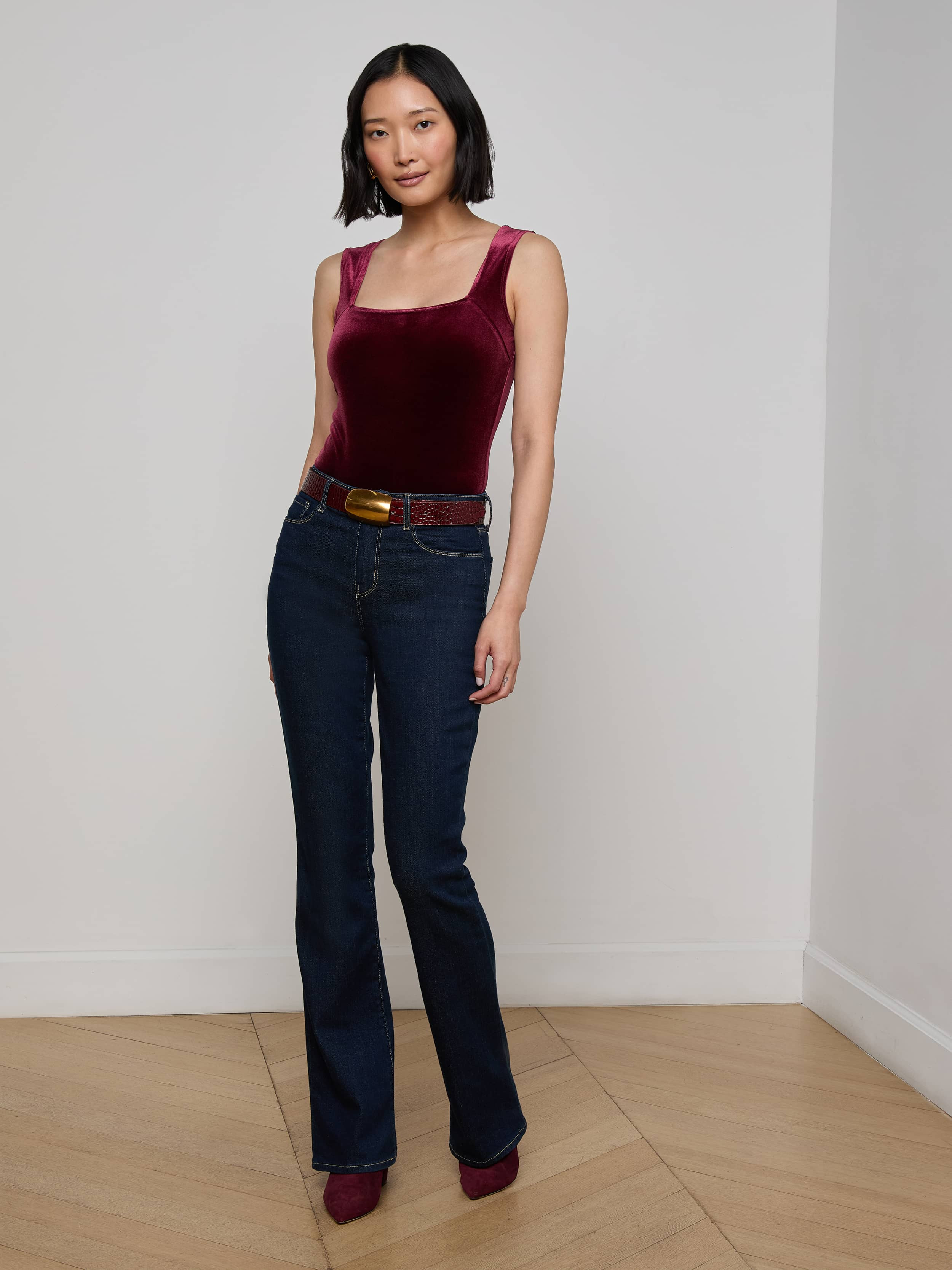 Molly Velvet Bodysuit - 4