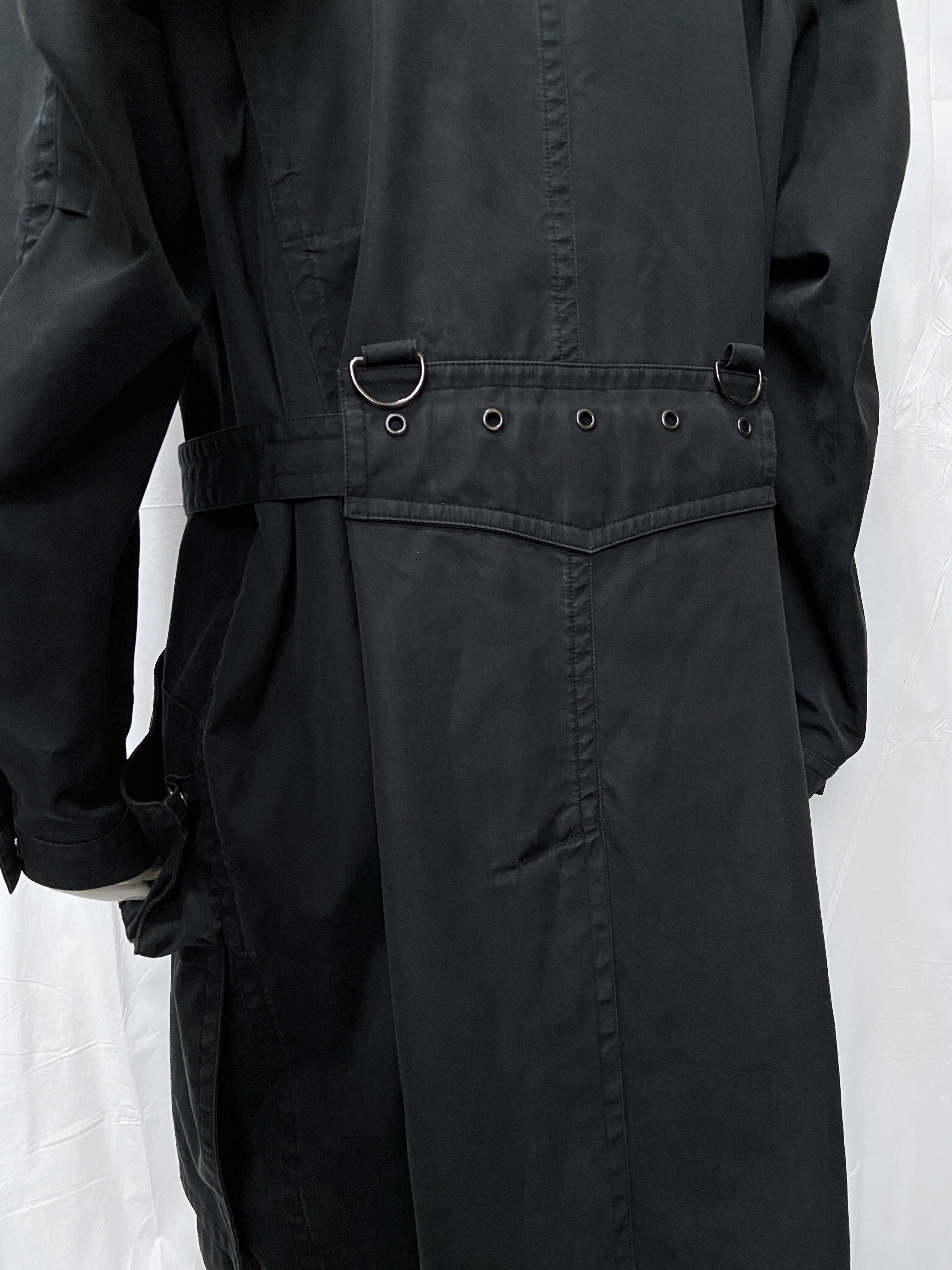 Gucci Spring 2002 Tom Ford Men’s Technical Military N-2B Navy Parka Coat Jacket 48 - 10