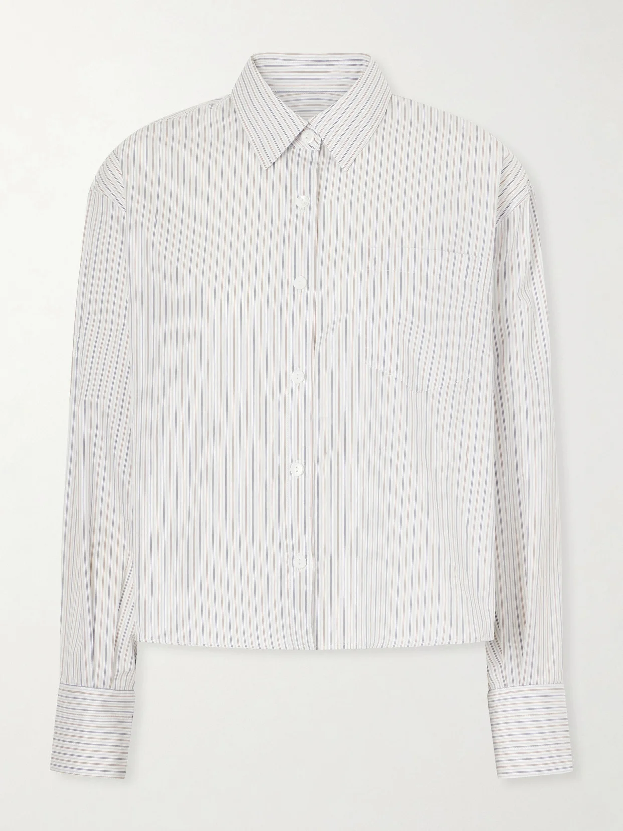 Striped Organic Cotton Shirt - 1