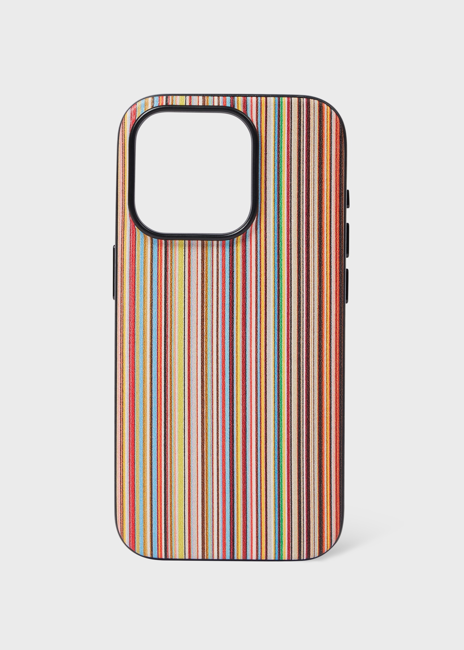 Signature Stripe Leather MagSafe iPhone 15 Pro Case - 1