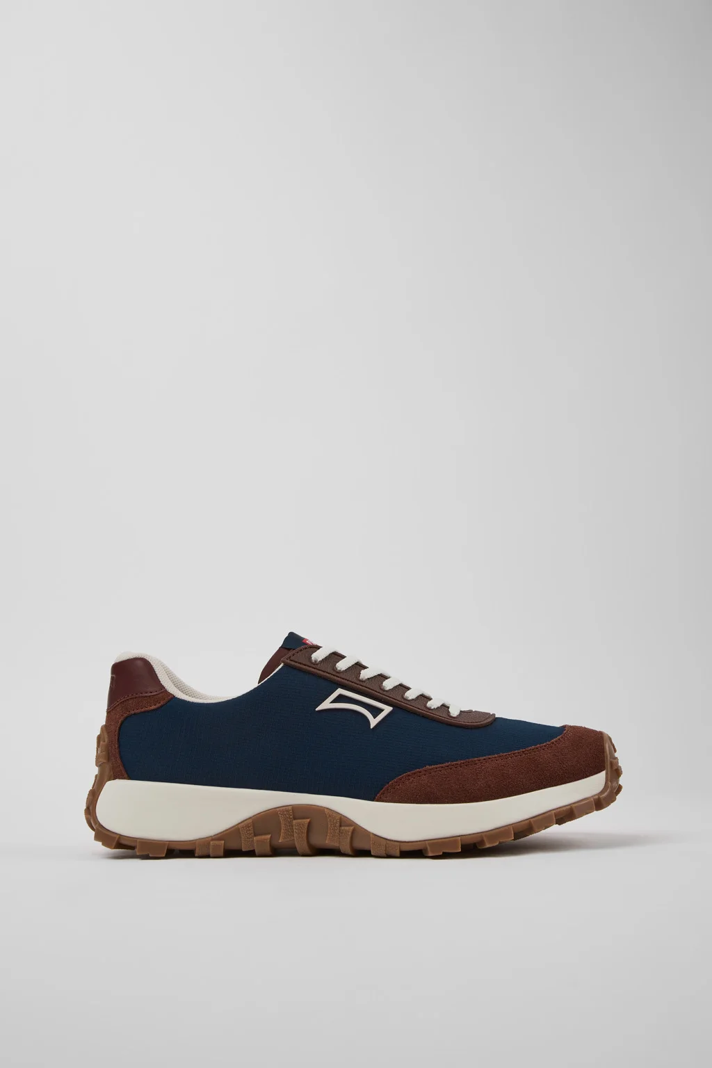 Drift Trail Blue Textile and Nubuck Sneakers for Men. - 1
