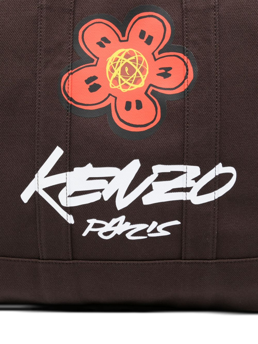 x Futura 2000 large flower-print tote bag - 4