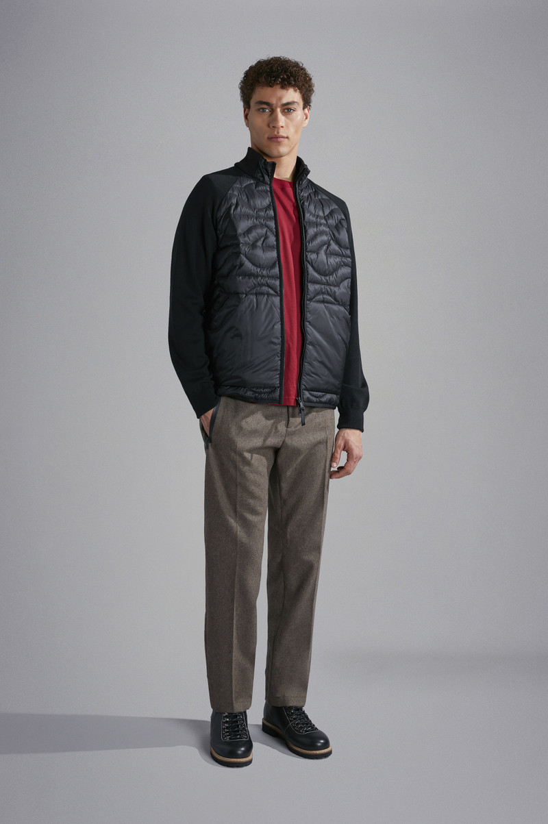 Paul & Shark TECHNICAL WOOL CHINO TROUSERS outlook