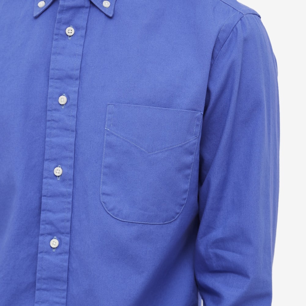 Gitman Vintage Button Down Overdyed Oxford Shirt - END. Excl - 5