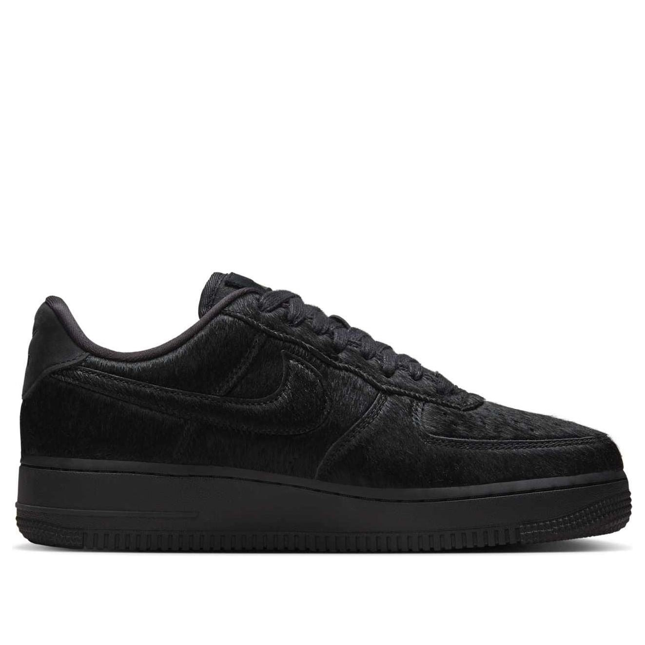 (WMNS) Nike Air Force 1 Low '07 Pony Hair 'Triple Black' II7398-001 - 6