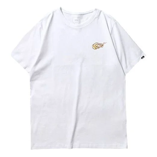 Vans Men's Artist Printed Round Neck Tee White VN0A4P5LWHT - 1