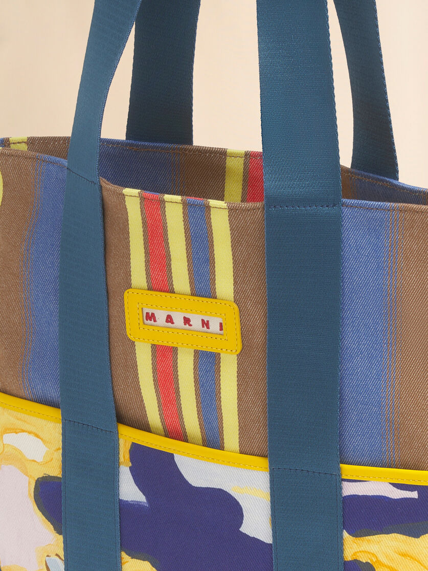 MULTICOLOUR COTTON TOTE BAG - 5