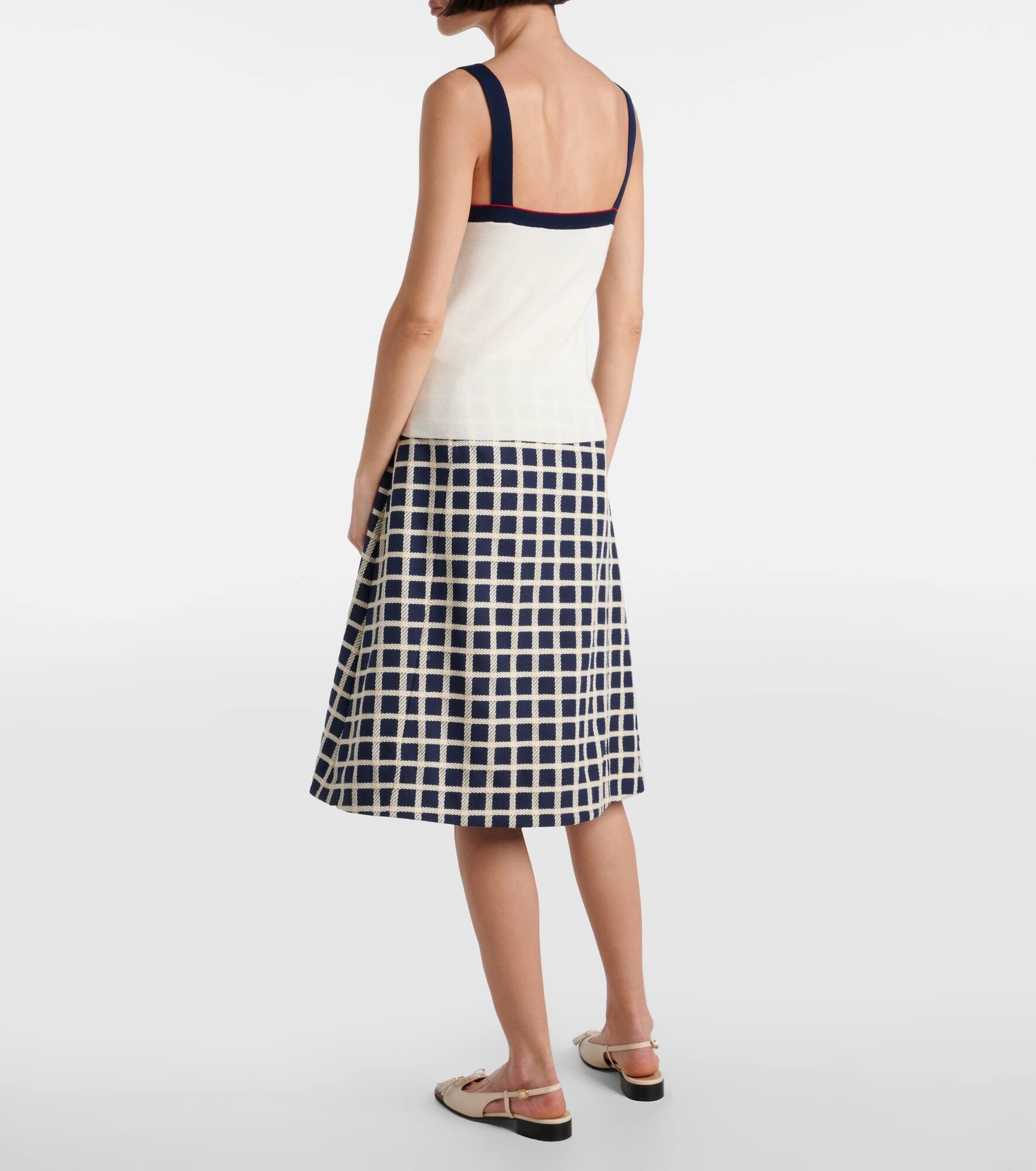 Chez Valentino virgin wool tank top - 3