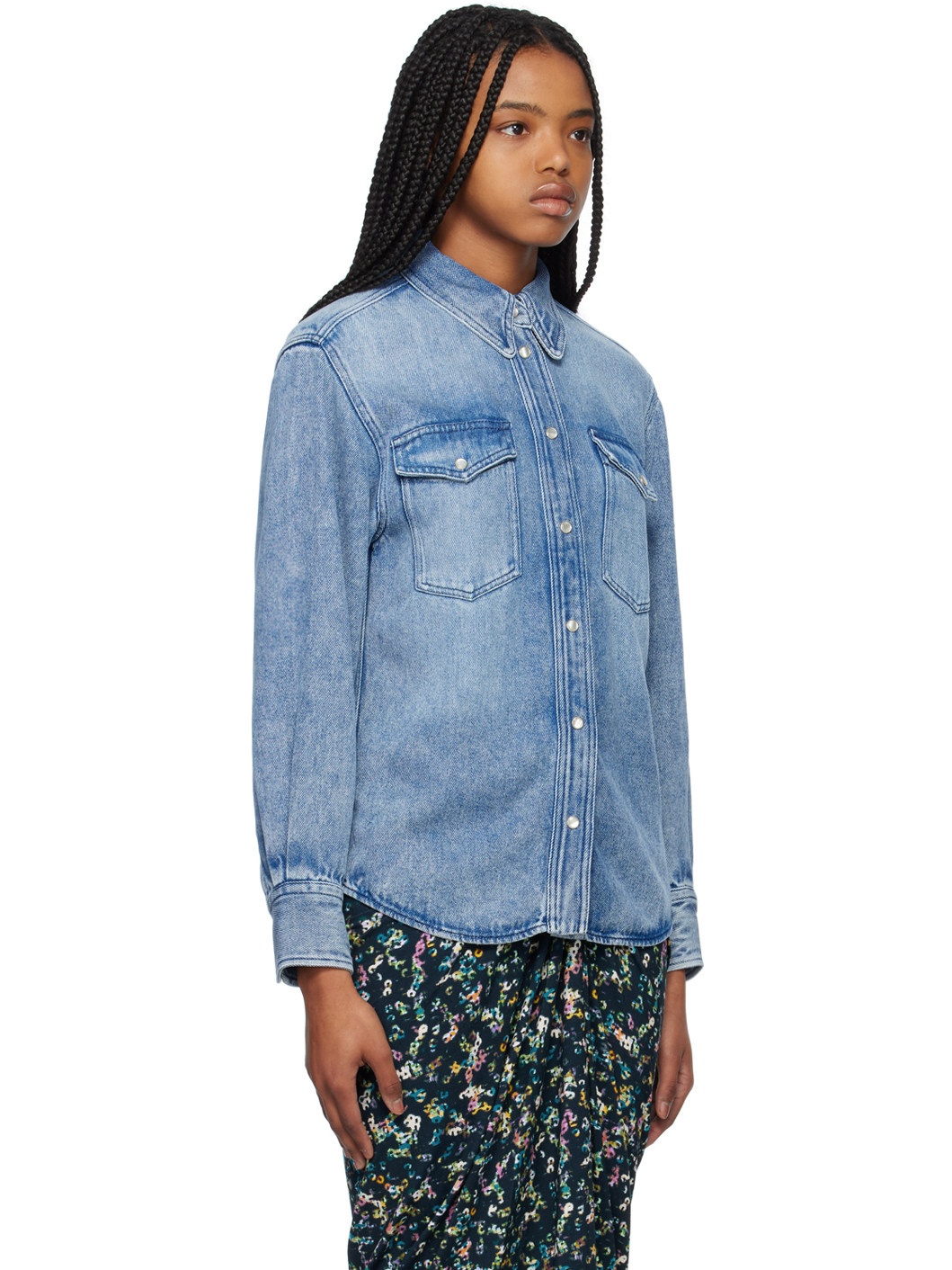 Blue Tahis Denim Shirt - 2